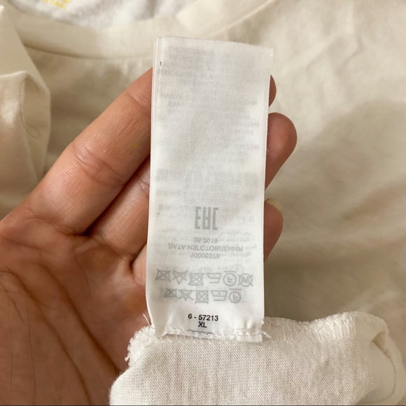 **SOLD** Tory Burch Patch Pocket Striped Tee - Picture 7 of 7